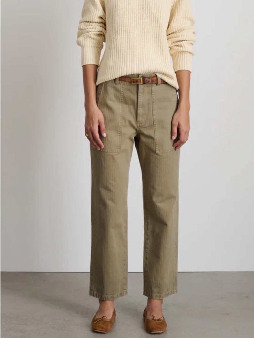 Alex Mill Neil Pant in Herringbone